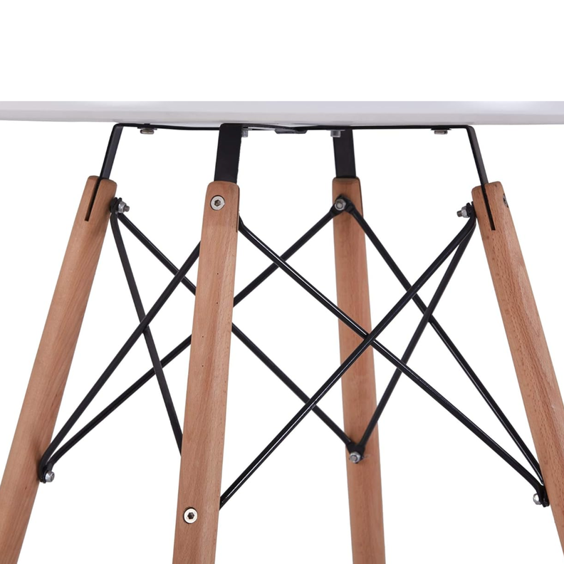 MESA COMEDOR REDONDA MELAMINA EAMES BLANCA-2