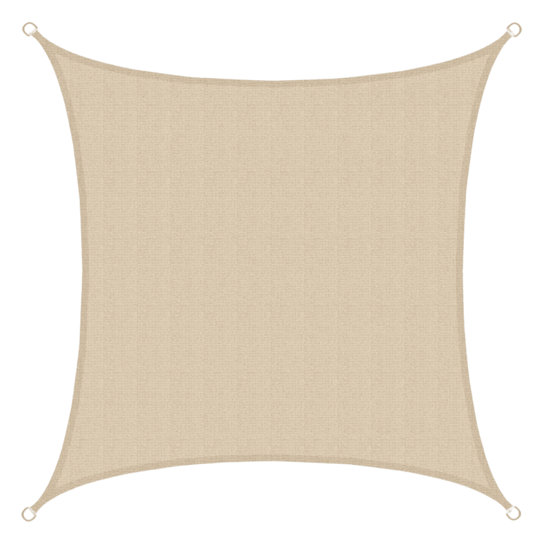 TOLDO VELA QUITASOL CUADRADO 4x4 MT HDPE BEIGE-0