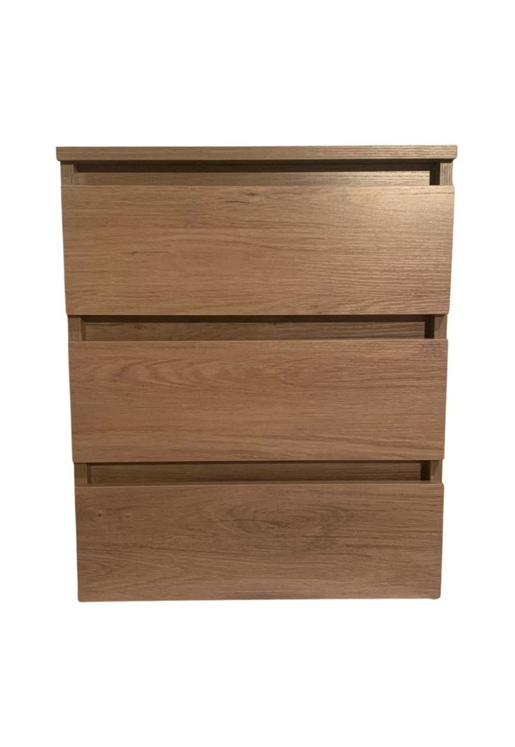 VELADOR DORMITORIO CALVARI 3 CAJONES MADERA Cafe Claro