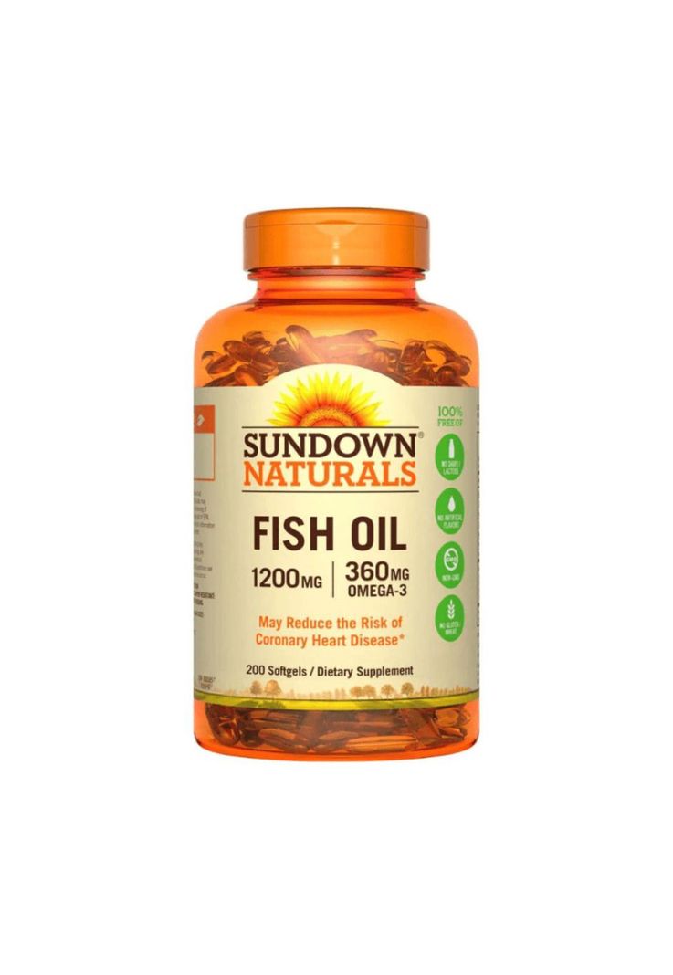 Omega 3 Extra Fish Oil 1200 mg 200 softgels