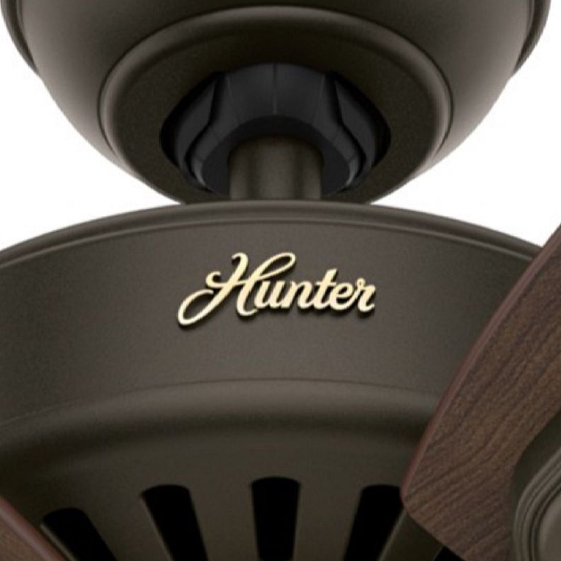 VENTILADOR DE TECHO HUNTER BUILDER’S DELUXE 52 CON LUZ-1