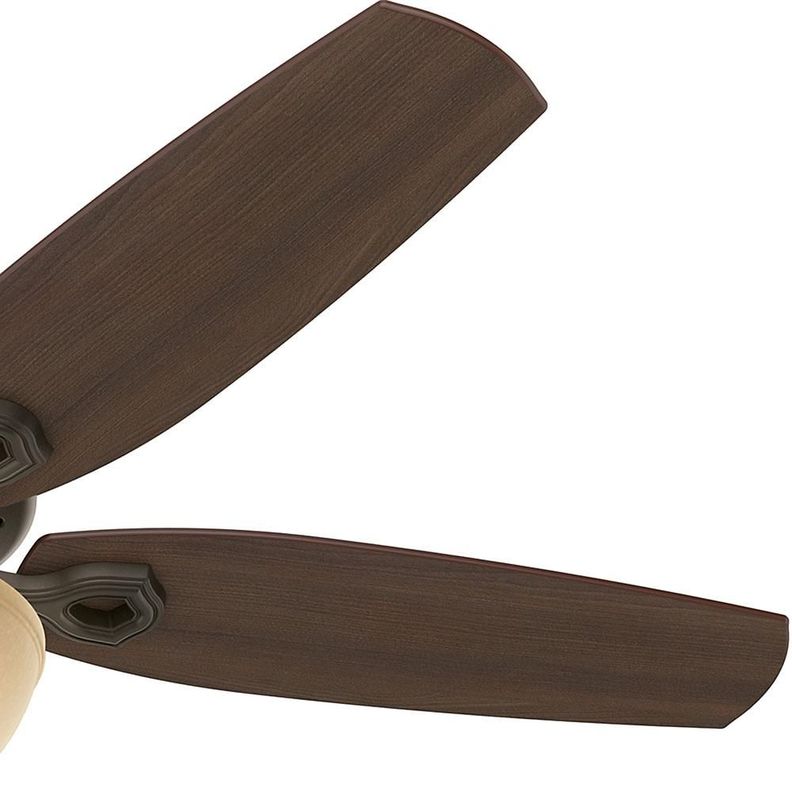 VENTILADOR DE TECHO HUNTER BUILDER’S DELUXE 52 CON LUZ-5