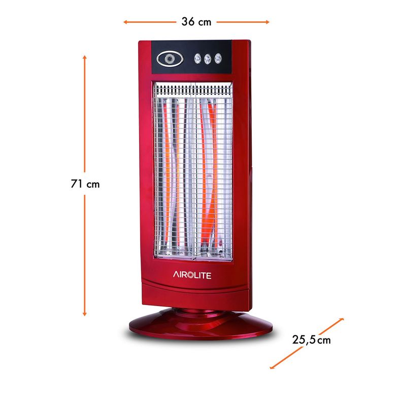 CALEFACTOR FIBRA DE CARBONO VERTICAL HC 900-3