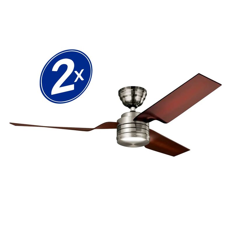 PACK X2 VENTILADOR TECHO FLIGHT 52-1