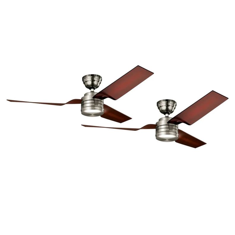 PACK X2  VENTILADOR TECHO FLIGHT 52 Cafe