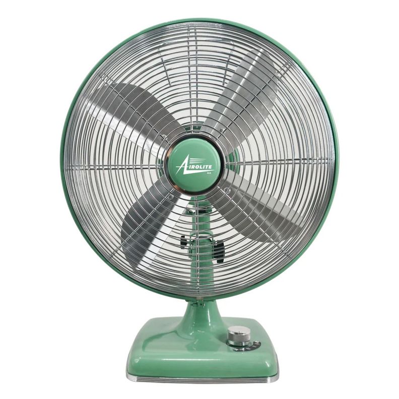 VENTILADOR SOBREMESA RETRO V12SRG Verde