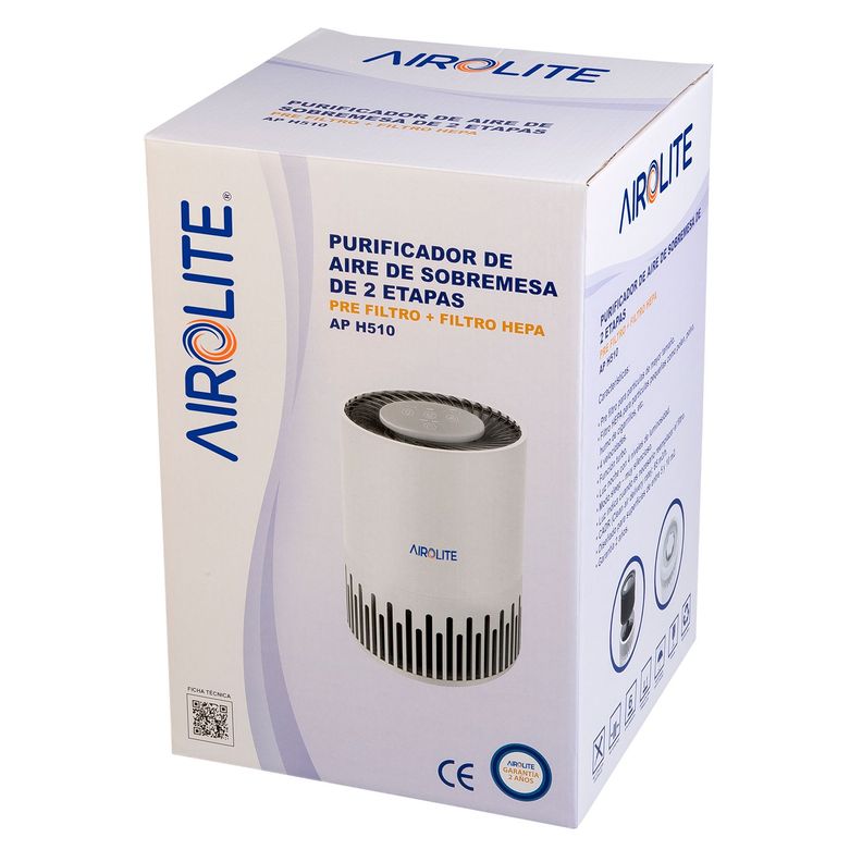 PURIFICADOR DE AIRE AIROLITE SOBREMESA AP H510-7