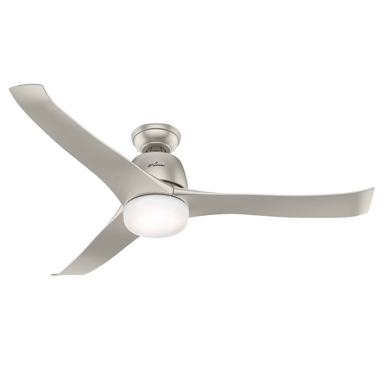 VENTILADOR DE TECHO HARMONY 54 C/LUZ Y C/REMOTO Gris [ 20 ]
