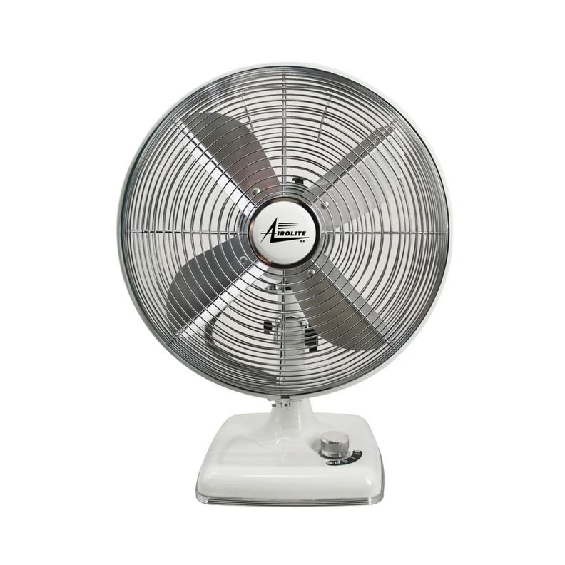 VENTILADOR SOBREMESA RETRO V12SRW Blanco