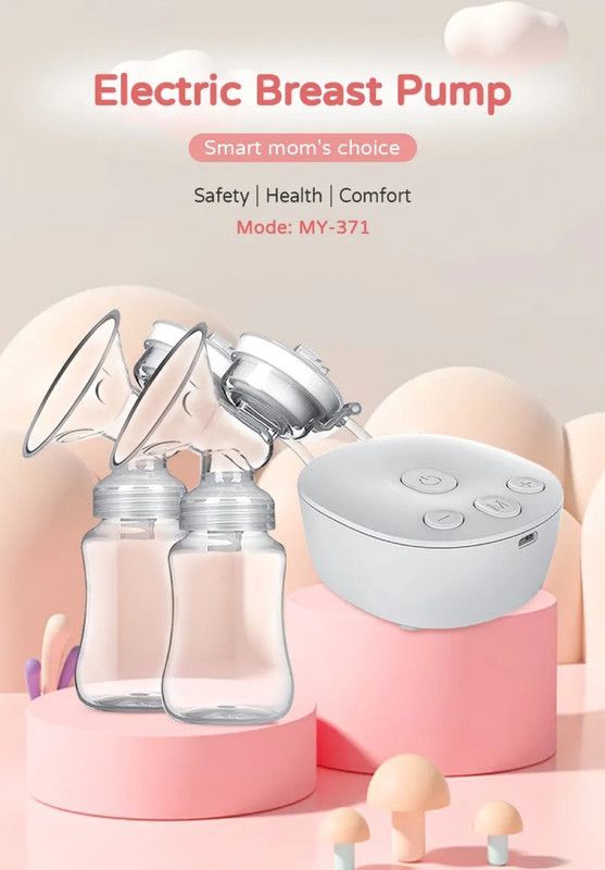 Extractor Leche Eléctrico Doble Portátil Bebe Rondon-5