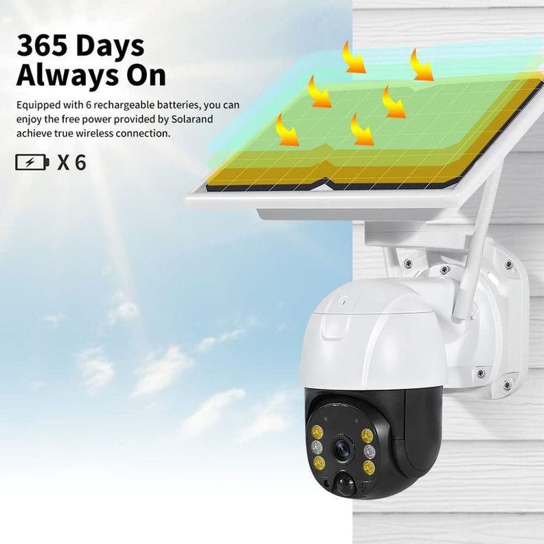 Camara Vigilancia Seguridad Hogar Wifi Exteriores Rondon-4