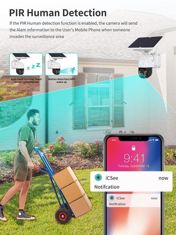 Camara Vigilancia Seguridad Hogar Wifi Exteriores Rondon-6