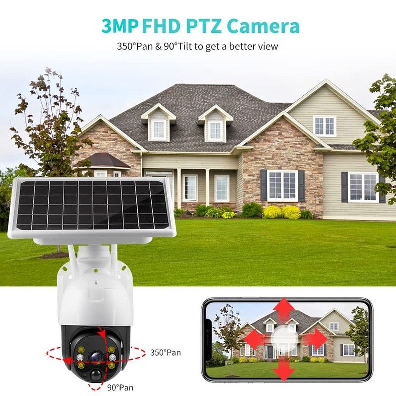 Camara Vigilancia Seguridad Hogar Wifi Exteriores Rondon-7