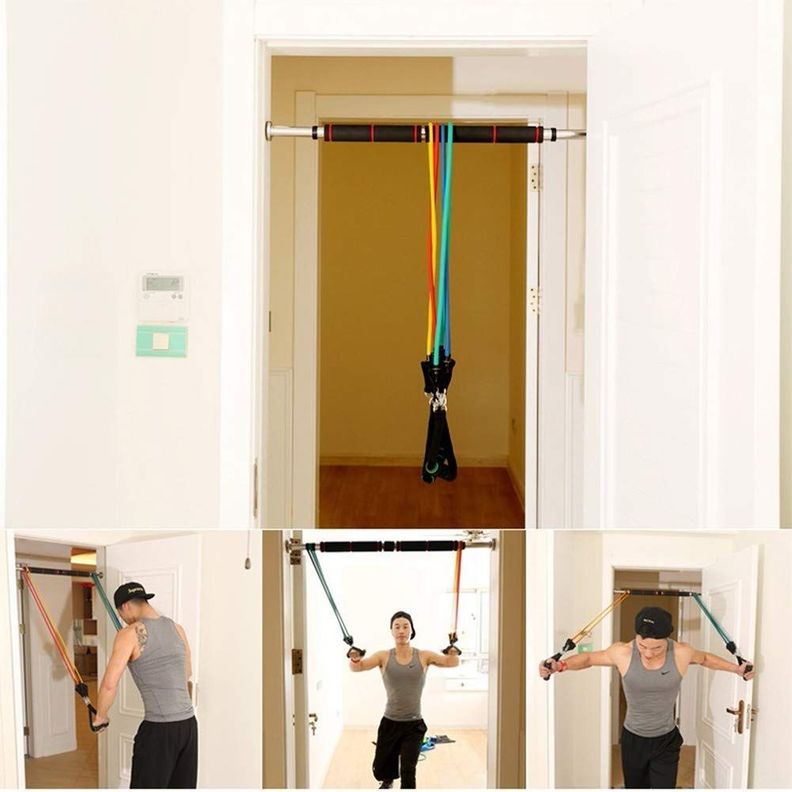 Banda Elastica Gym Fitness Ejercicio Resistencia Rondon-4