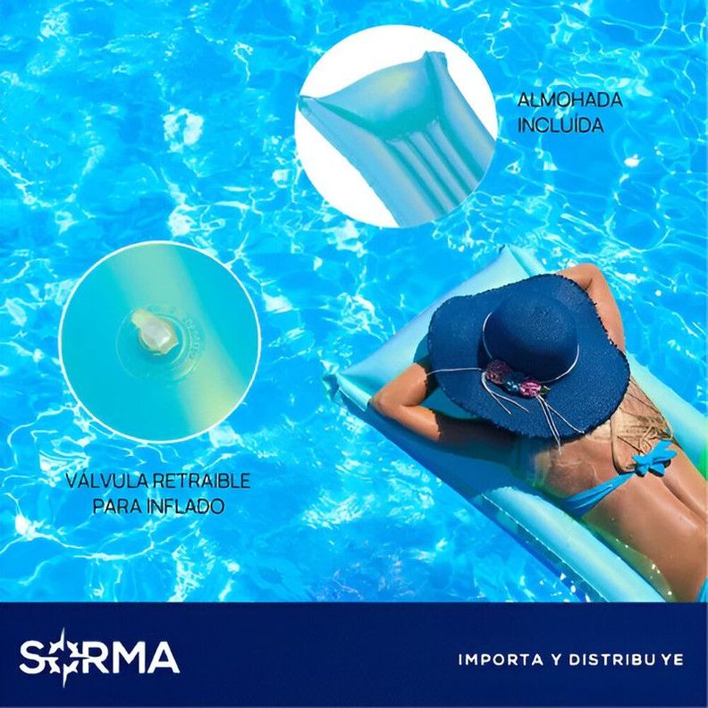 Inflable Piscina Colchòn Natacion Exterior Agua Rondon-5