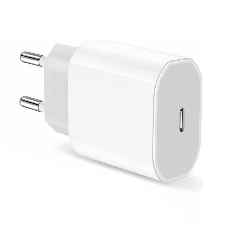 Set 2 Cargador Adaptador 20W Tipo USB-C Universal Rapida Lau-0