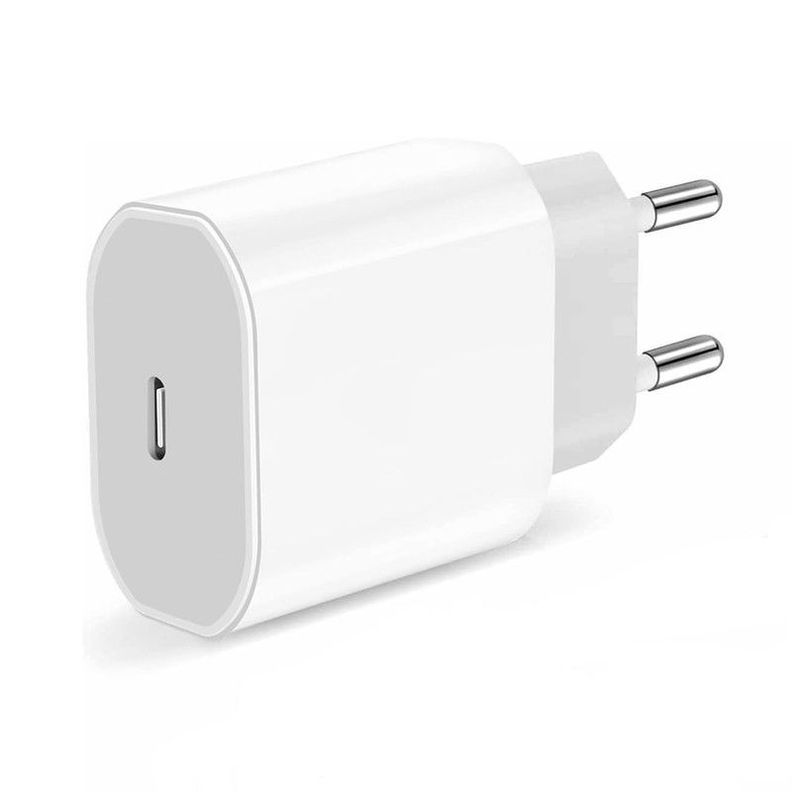 Set 2 Cargador Adaptador 20W Tipo USB-C Universal Rapida Lau-2