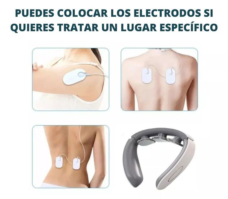 Masajeador Cuello Electroestimulador Cervical  Lau-6