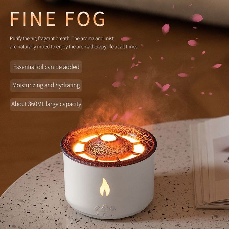 Humidificador Aire Ultrasónico Usb Difusor Aroma Rondon-4