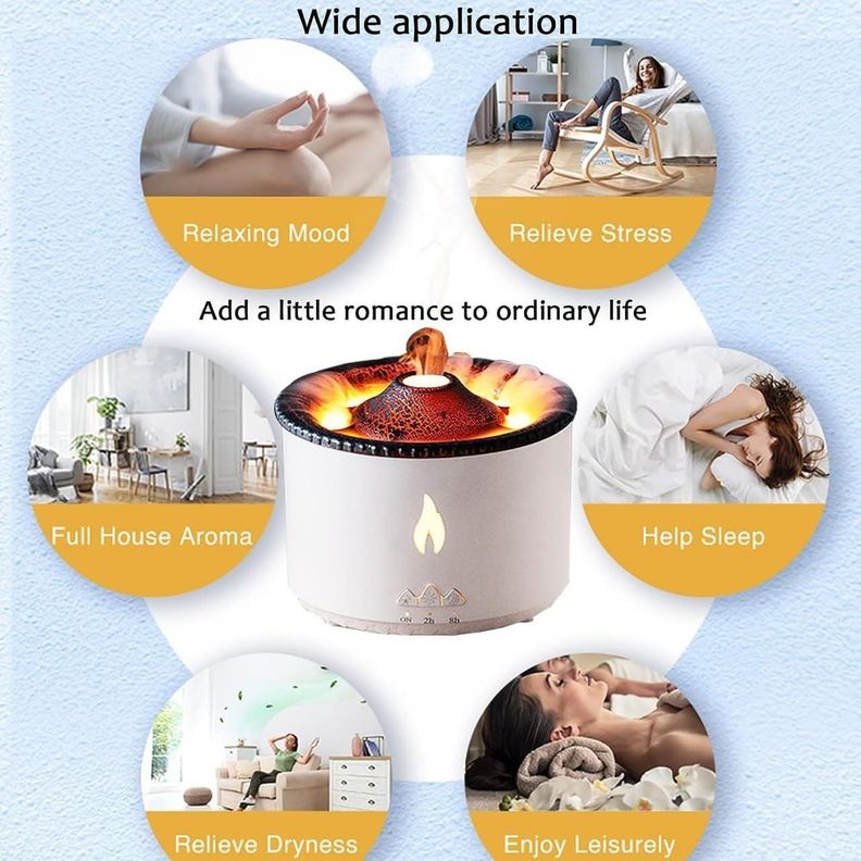 Humidificador Aire Ultrasónico Usb Difusor Aroma Rondon-5