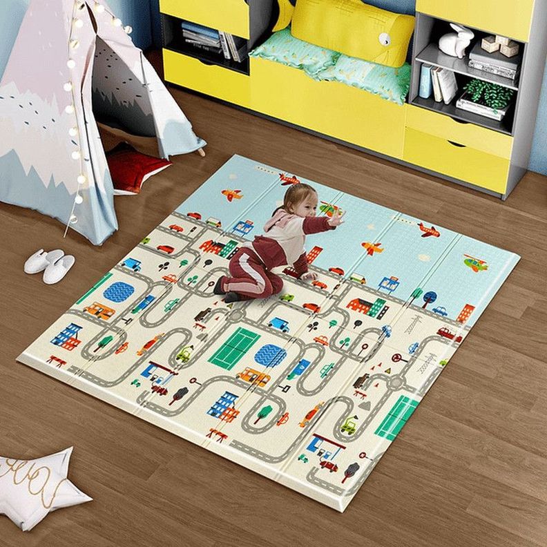 Alfombra Gateo Antigolpe Infantil Bebe Interactiva Rondon-1