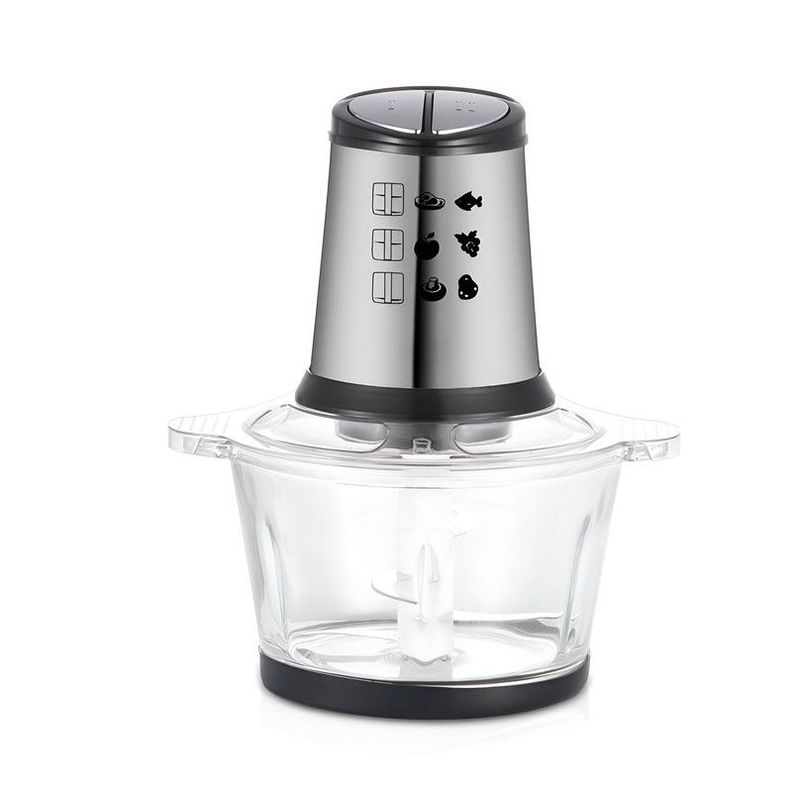 Procesador Alimentos 2L Picadora Carne Acero Inoxidable Lau-0
