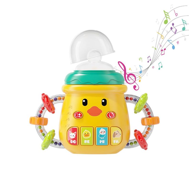 Mamadera Juguete Sonajero Musical Bebe Biberón Rondon-7
