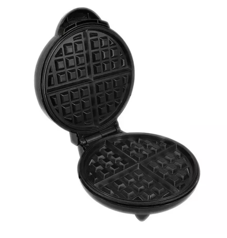 Máquina Waffles Sandwichera Antiadherente 1000W Practica Lau-0
