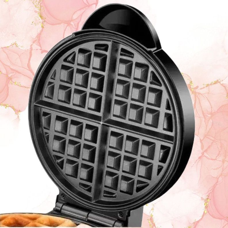 Máquina Waffles Sandwichera Antiadherente 1000W Practica Lau-6