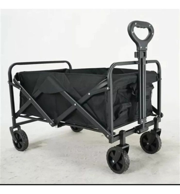 Carro Vagon Transportar Ajustable Tela Portatil Comodo Jer-1