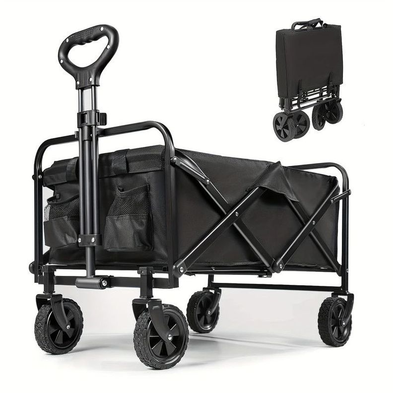 Carro Vagon Transportar Ajustable Tela Portatil Comodo Jer-3