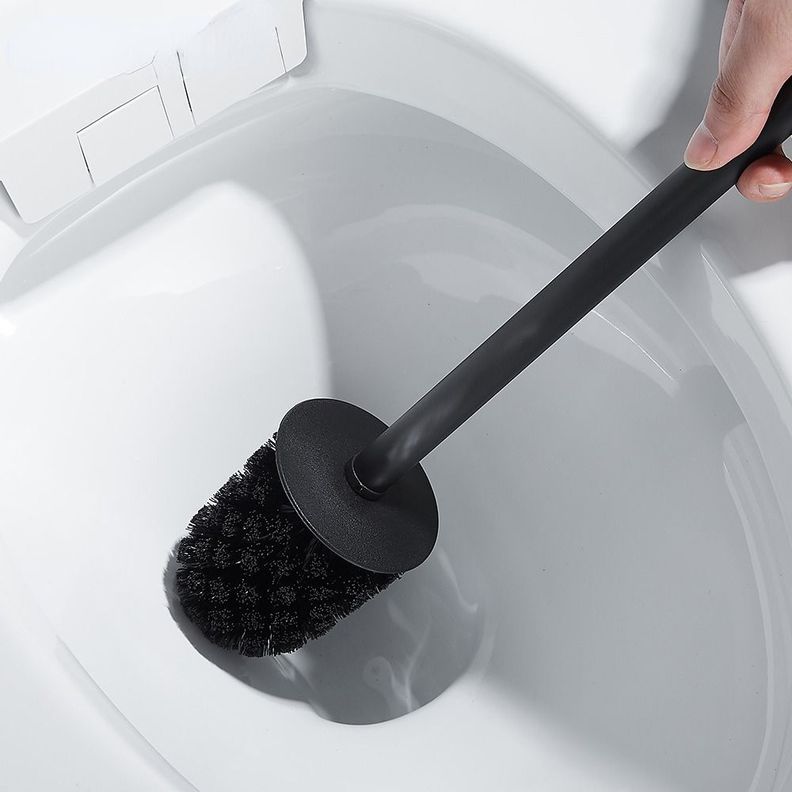 Escobilla Inodoro Soporte Limpieza Baño Base Compacto-4