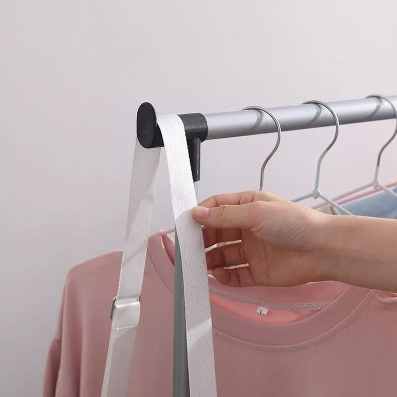 Perchero Ropa Organizador Multifuncional Ruedas Doble Jer-6