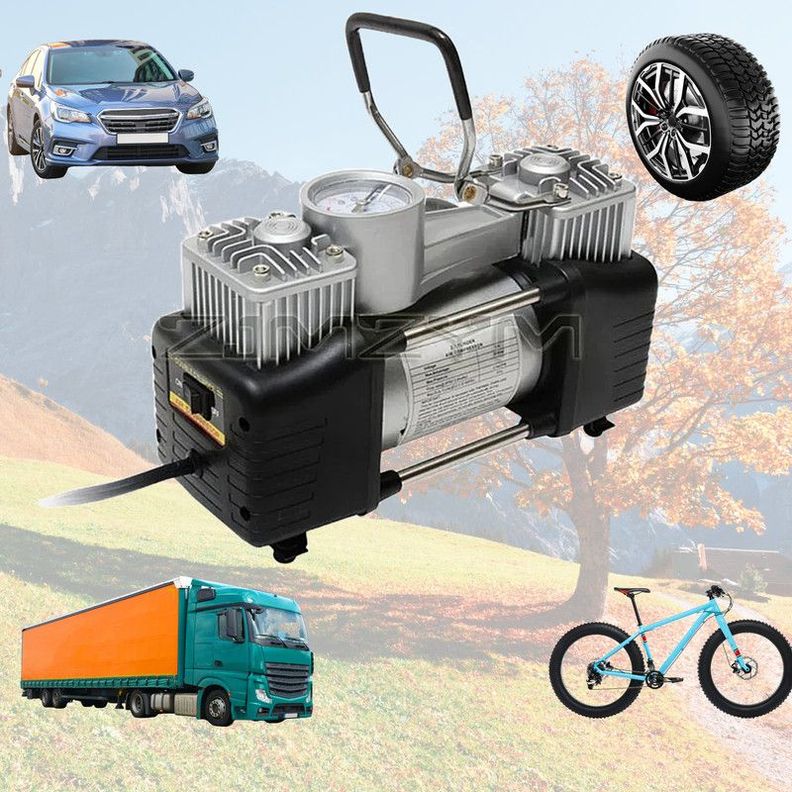 
Compresor Aire Vehiculo Portátil Neumáticos Coche Rondon-9