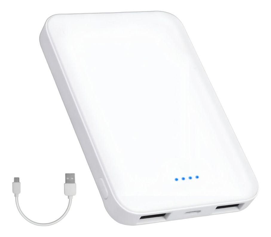 Cargador Inalámbrico Mini 5000mAh USB Recargable 5V 2A-0
