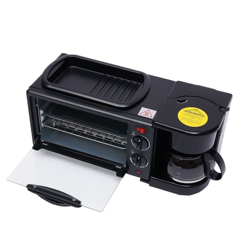 Mini Horno Desayuno Máquina 3 en 1 Desayuno Lau-0