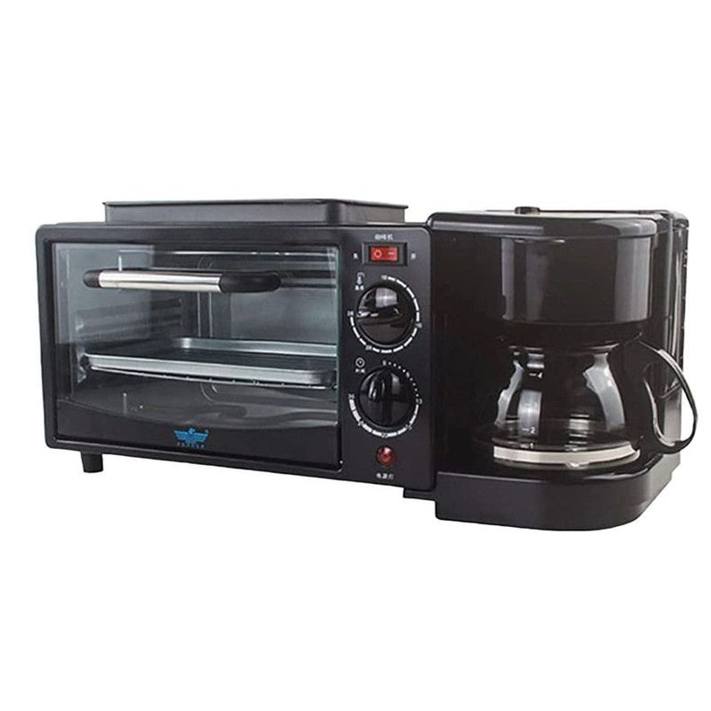 Mini Horno Desayuno Máquina 3 en 1 Desayuno Lau-1