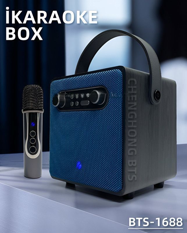 Parlante Altavoz Karaoke Portatil Inalambrico Lau-3