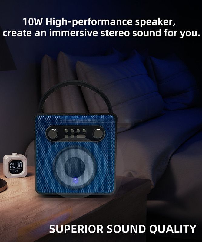 Parlante Altavoz Karaoke Portatil Inalambrico Lau-4