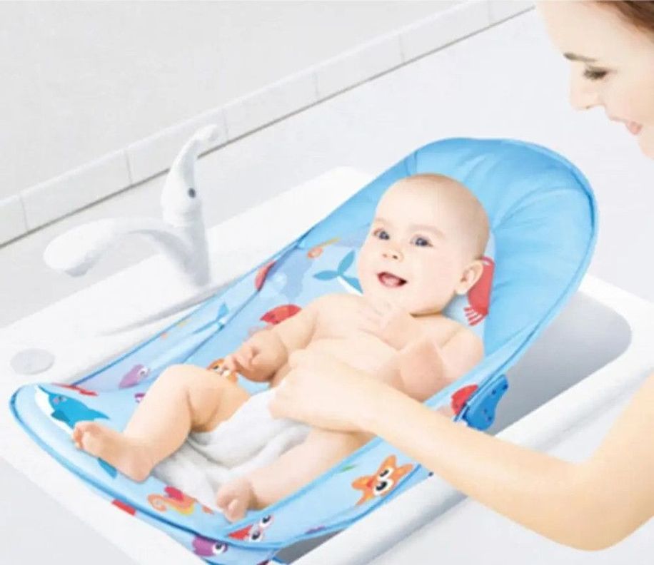 Silla Bebe Baño Ducha Plegable Bañera Bebé Portatil Rondon-1