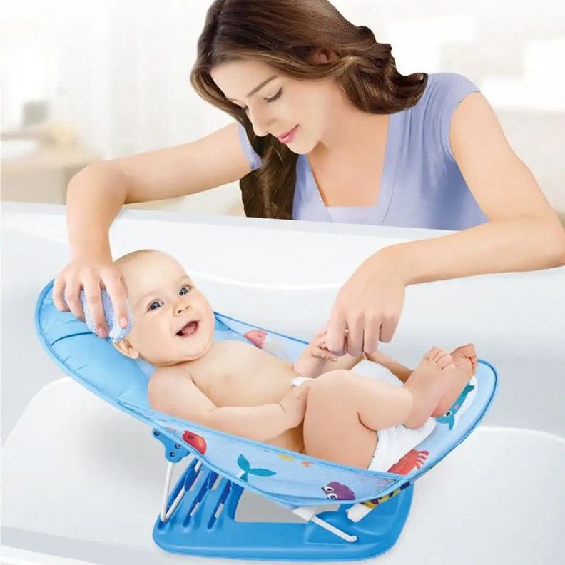 Silla Bebe Baño Ducha Plegable Bañera Bebé Portatil Rondon-2