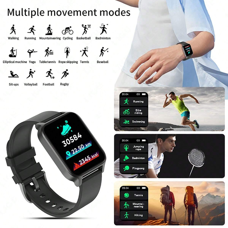 
Reloj Inteligente Unisex Llamar Bluetooth Smartwatch Rondon-4