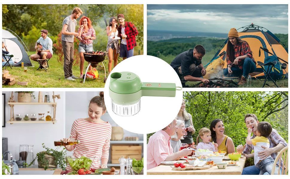 Picadora Eléctrica Procesadora Alimentos Cocina Mano Rondon-6
