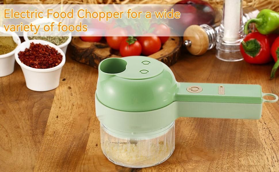 Picadora Eléctrica Procesadora Alimentos Cocina Mano Rondon-7