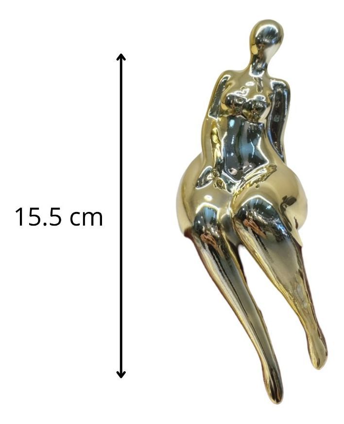 Set 2 Escultura Mujer Decoración Moderna Centro Mesa Jhn-9
