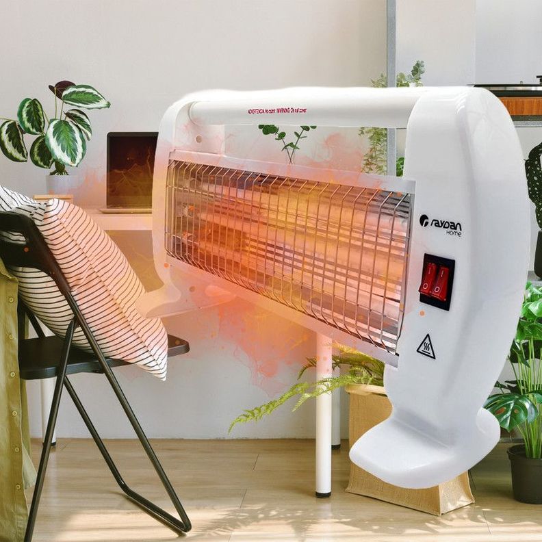 Calefactor Electrico Hogar Halógeno Cuarzo Barras Rondon-6