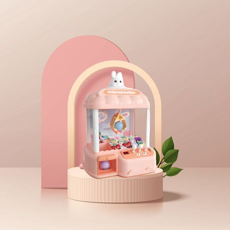 Juguete Garra Maquina Catch Doll Machine Niños Diversion Lau-8
