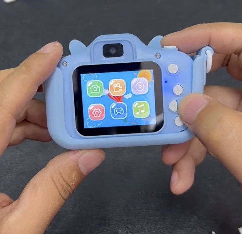 Camara Digital Delfin Portatil Niños Fotos HD Lau-1