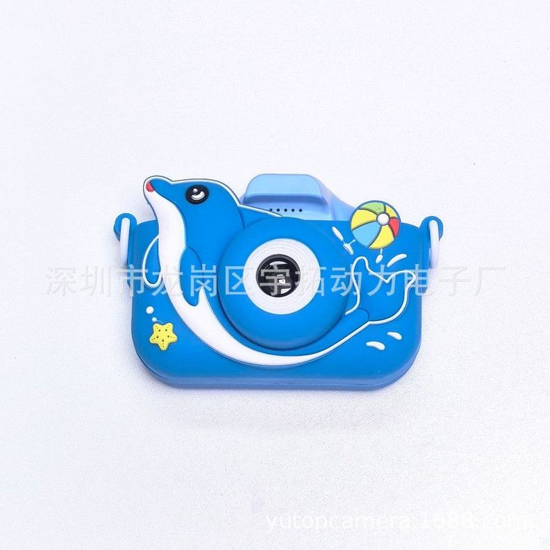 Camara Digital Delfin Portatil Niños Fotos HD Lau-2
