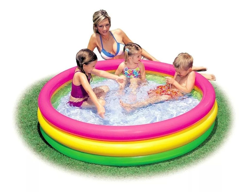 Piscina Infantil Inflable Agua Diversion Acuatica Rondon-8